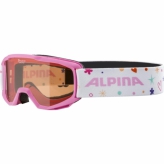 Gogle Alpina Piney junior rose-rose szkło SH