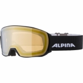 Gogle narciarskie Alpina M40 Nakiska black szkło HM gold