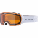 Gogle Alpina M40 Nakiska white szkło DH