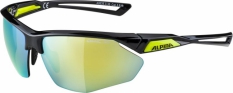 Alpina okulary nylos hr kolor black-neon yellow szkło yellow mirror cat.3a8635335