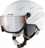 Kask zimowy Alpina Grap Visor 2.0 HM white-prosecco matt M