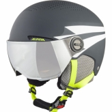 Kask zimowy dziecięcy Alpina Zupo Visor M grafit