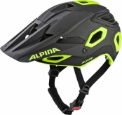 Kask rowerowy Alpina Rootage black-neon-yellow 52-57