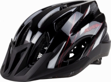Kask rowerowy Alpina MTB 17 black-white-red L-XL