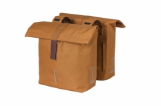 Sakwa rowerowa Basil City double bag 32 L brązowa