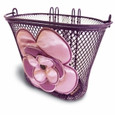 Basil kosz junior przedni jasmin basket, 12"-20", lilac/soft pinkb-30069