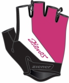 Rękawiczki rowerowe Ziener Corynna lady fuchsia 7,5