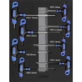 SP-Tools inlay binnenzeskant T-sleutels 8 delig