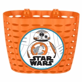 Koszyk rowerowy dziecięcy Star Wars pomarańczowy