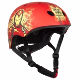 Kask rowerowy dziecięcy sportowy Avengers Iron Man