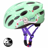 Kask rowerowy dziecięcy in-mold Frozen 2 miętowy