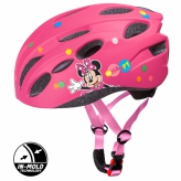 Kask rowerowy dziecięcy in-mold Minnie różowy