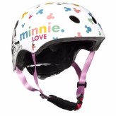 Kask rowerowy dziecięcy Minnie biały