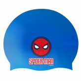 Czepek pływacki dziecięcy Spiderman niebieski