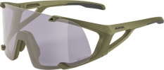 Okulary Alpina Hawkeye Q-Lite V olive matt/purple