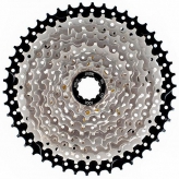 Kaseta rowerowa Prox 10-rzędowa 11-46 srebrno-czarna
