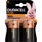 Duracell batterij Plus 100% extra life MN1300/LR20/D BP2