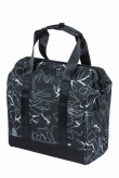 Torba rowerowa Basil City Grand Shopper flower black