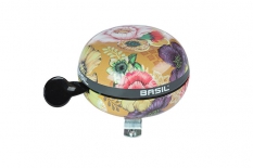 Dzwonek rowerowy Basil Bloom big bell żółty 80mm