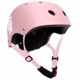 Kask rowerowy dziecięcy sportowy 7-brand różowy