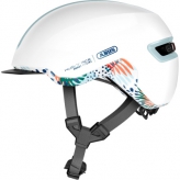 Kask rowerowy Abus  Hud-Y flower white L 57-61cm