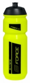 Bidon rowerowy Force Stripe 0,75L fluo-czarny