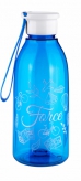 Butelka Force Drop 0,6L transparentna niebieska