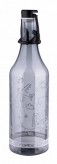Butelka rowerowa Force Flask 0,5L transparentna