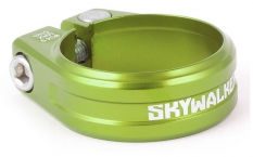 Obejma siodełka SIXPACK Skywalker imbus 34,9mm zielona