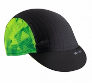 Czapka rowerowa z daszkiem Force CORE czarno-fluo L/XL