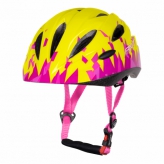 Kask dziecięcy FORCE ANT fluo-różowy S/M