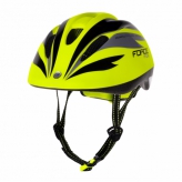 Kask rowerowy dziecięcy Force Fun Stripes fluo M