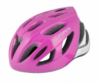 Kask rowerowy FORCE SWIFT różowy S-M