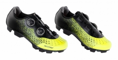 Buty rowerowe FORCE MTB SCORE fluo-czarne 42