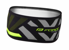 Opaska sportowa FORCE SPIKE czarno-fluo UNI