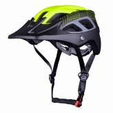 Kask rowerowy FORCE AVES MTB fluo-czarny S/M