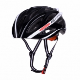 Kask rowerowy FORCE BULL czarno-biały L/XL