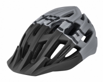 Kask rowerowy FORCE CORELLA MTB, czarno-szary L/XL