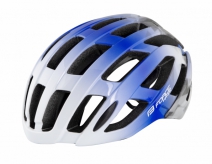 Kask rowerowy Force Hawk biało-niebieski L-XL