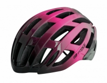 Kask rowerowy Force Hawk czarno-różowy S-M