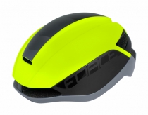 Kask rowerowy Force Orca fluo matowo-szary L-XL