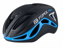 Kask rowerowy Force Rex czarno-niebieski L/XL