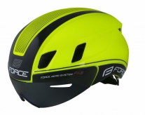 Kask rowerowy aero Force Worm 52-59cm fluo