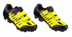 Buty rowerowe FORCE MTB TEMPO fluo-czarne 36