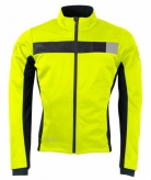 Kurtka męska FORCE FROST  fluo-czarna XL