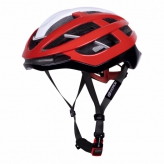 Kask rowerowy Force Lynx czarno-czerwon-biały L/XL