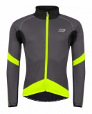 Kurtka ocieplana FORCE X70 szaro-czarno-fluo L