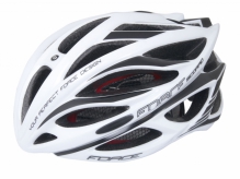 Kask rowerowy Force Scorpio biały L-XL