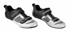 Buty triathlonowe FORCE TRIA czarno-białe 43