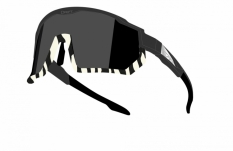 Okulary przeciwsłoneczne Force Drift czarno-zebra